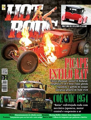 Banner Capa da Revista Mês Hot Rods